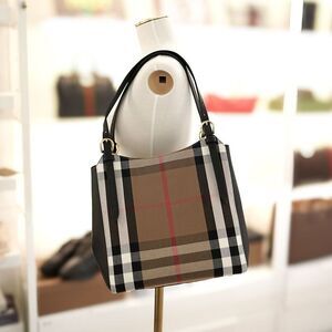 Tote Shoulder Bag Canvas Black Luxury Bag For Women